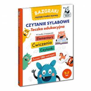 Bazgraki czytają trudne wyrazy. Czytanie sylabowe. Teczka edukacyjna