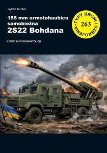 155 mm armatohaubica samobieżna 2S22 Bohdana. Typy broni i uzbrojenia