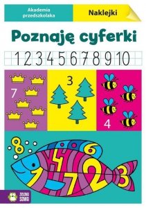 Akademia przedszkolaka. Poznaję cyferki wyd. 2022