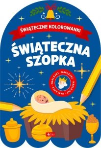 Szopka. Świąteczne kolorowanki