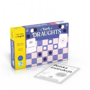 Gra językowa Angielski Verb Draughts.