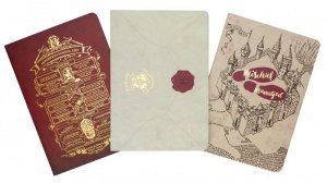 Harry Potter. Welcome to Hogwarts Planner Notebook Collection. Set of 3