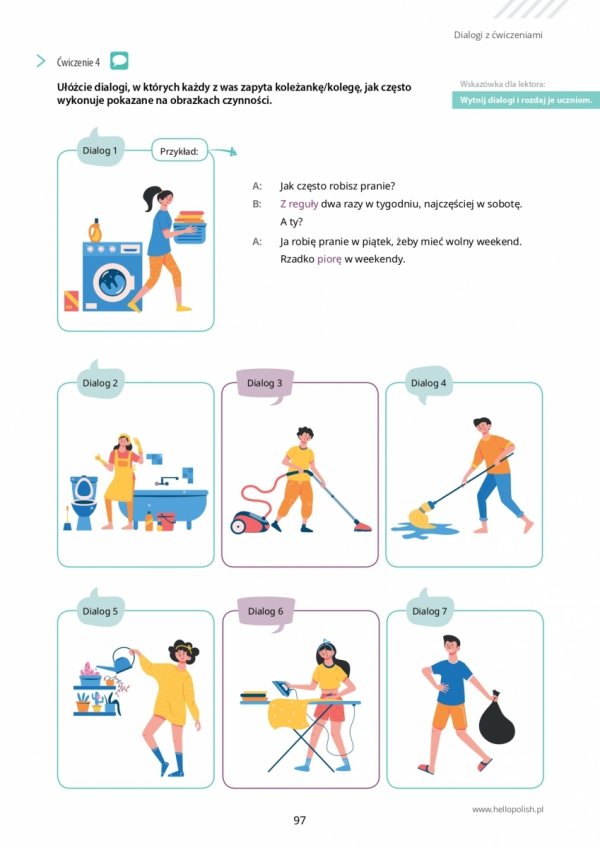 Dialogi z ćwiczeniami. Poziom A2-B1 (EBOOK PDF)