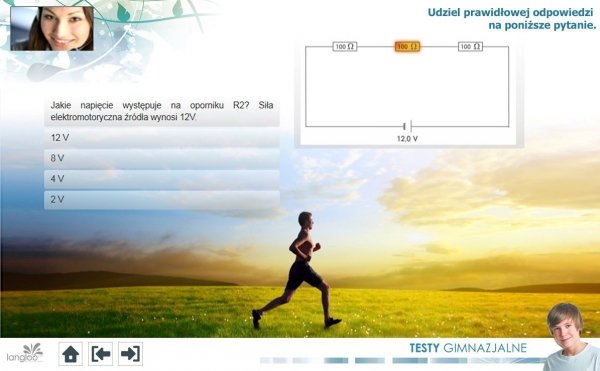 Testy gimnazjalne. Profil humanistyczny i matematyczno-przyrodniczy. Multimedialny kurs przygotowujący do egzaminu gimnazjalnego. PC CD-ROM