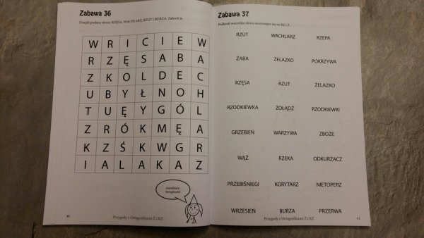 Przygody z Ortografikami Ż i RZ 