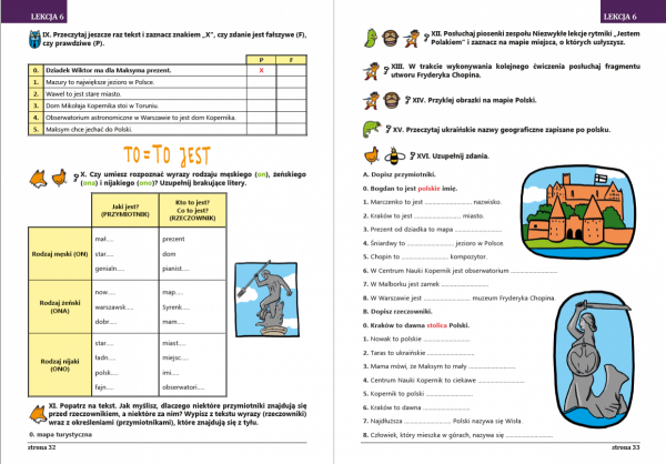 Raz, dwa, trzy i po polsku mówisz TY! Tom 1. Podręcznik do nauki języka