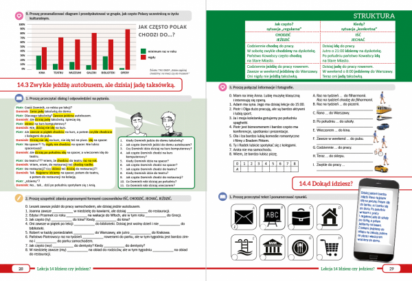 Polski jest COOL A1/część II. Książka studenta i ćwiczenia + nagrania online. Nowa edycja 2023