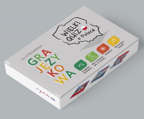Wielki Quiz o Polsce. Ilustrowana gra do nauki języka polskiego jako obcego na poziomie A2-B1