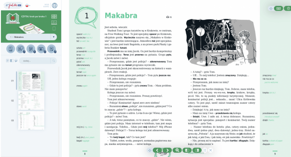 Czytaj krok po kroku tom 1. Teksty, nagrania, ćwiczenia, słownik dla poziomu A1 (e-coursebook)