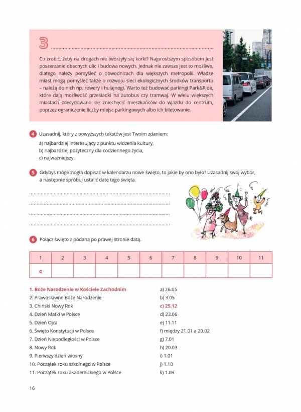 Połącz kropki z czasem. Gramatyka polska dla obcokrajowców z elementami historii języka. Poziom B1