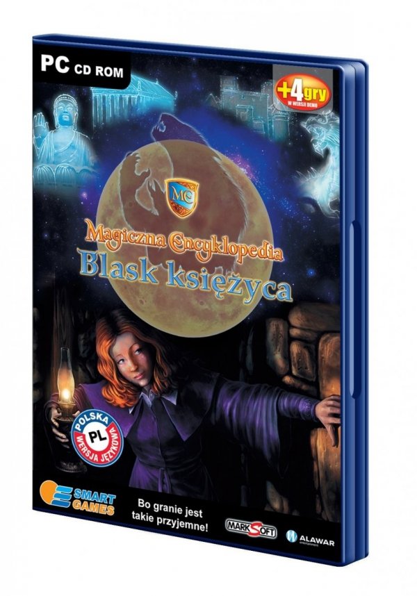 Magiczna encyklopedia 2. Blask księżyca. Smart games. PC CD-ROM + 4 gry w wersji demo
