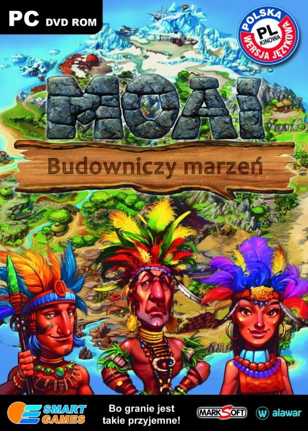 Moai. Budowniczy marzeń. Smart games. PC CD-ROM