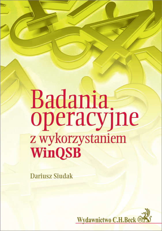 Badania operacyjne z wykorzystaniem WinQSB