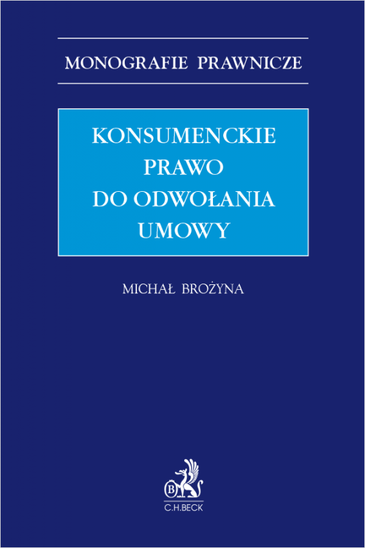 Konsumenckie prawo do odwołania umowy