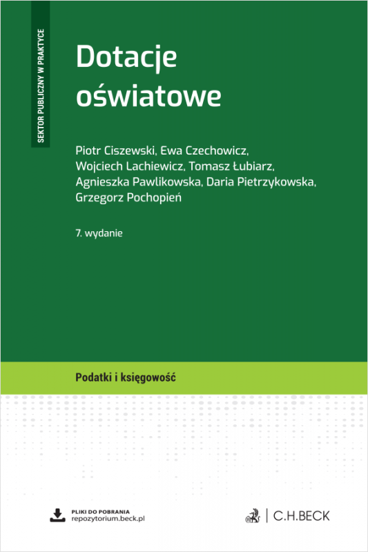 Dotacje oświatowe + wzory do pobrania