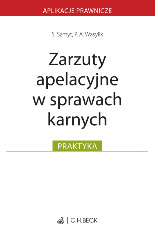 Zarzuty apelacyjne w sprawach karnych