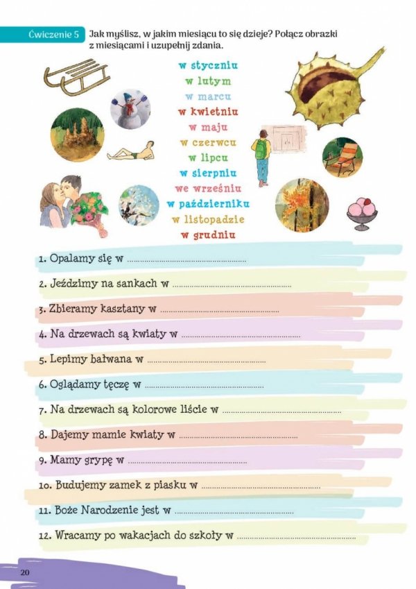 Start HOP HOP. Język polski dla dzieci A2. Zeszyt ćwiczeń