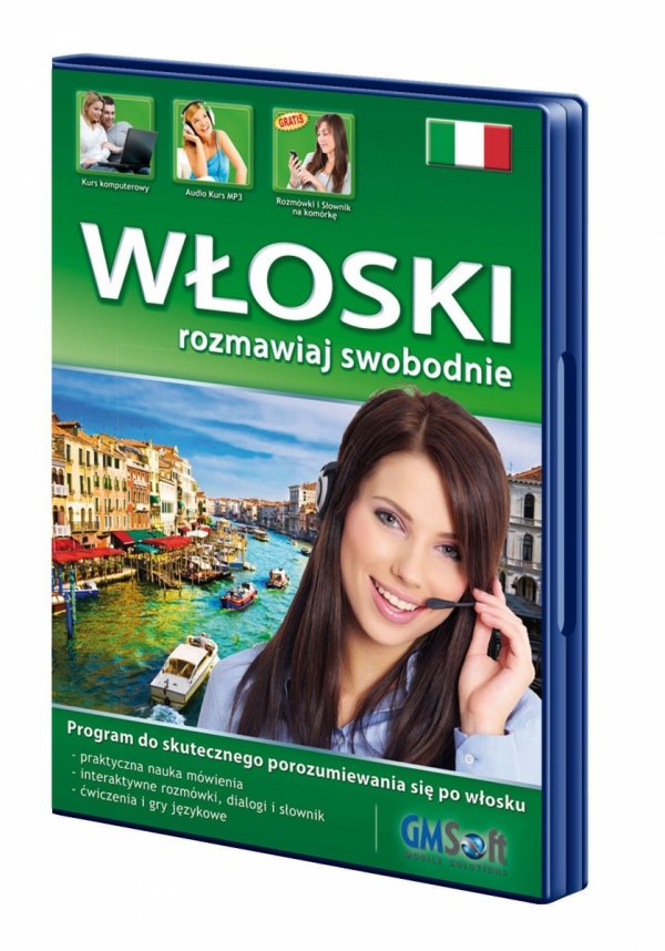 Włoski. Rozmawiaj swobodnie. Kurs komputerowy z nagraniami MP3
