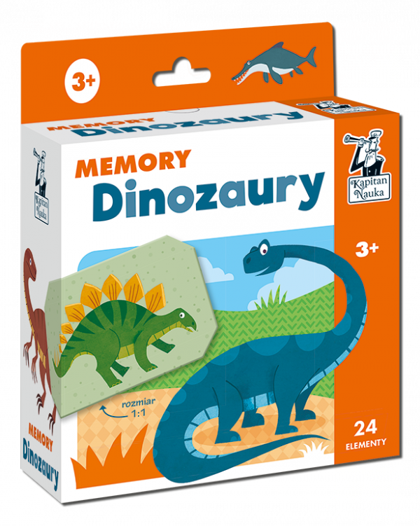 Kapitan Nauka. Memory. Dinozaury