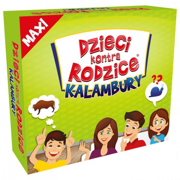 Dzieci kontra Rodzice. Kalambury Maxi