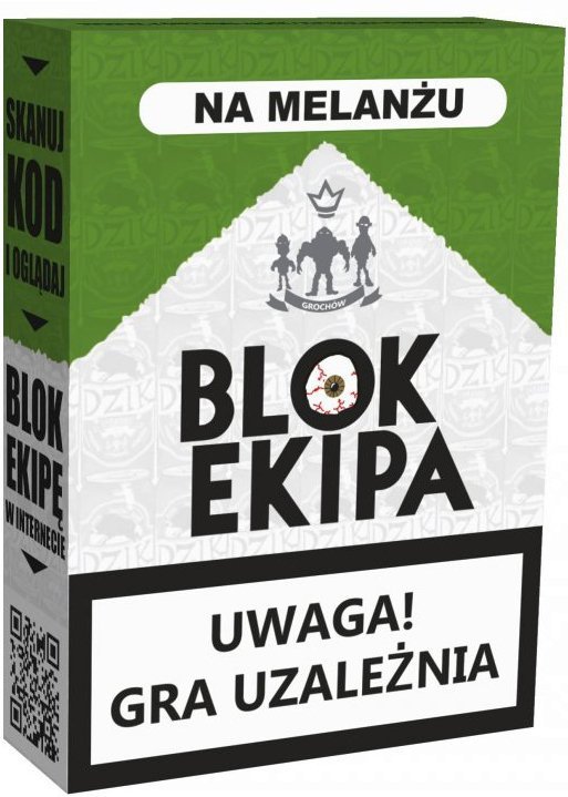 Blok ekipa. Na melanżu