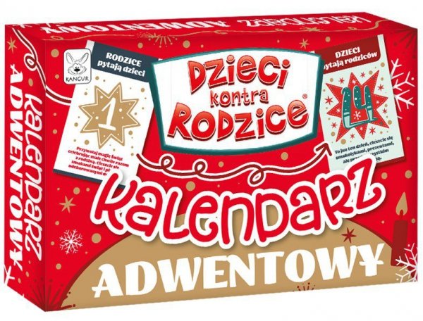 Gra. Dzieci kontra Rodzice. Kalendarz Adwentowy