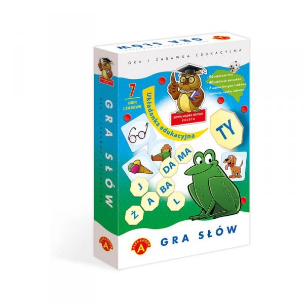 Gra Słów - Układanka Edukacyjna