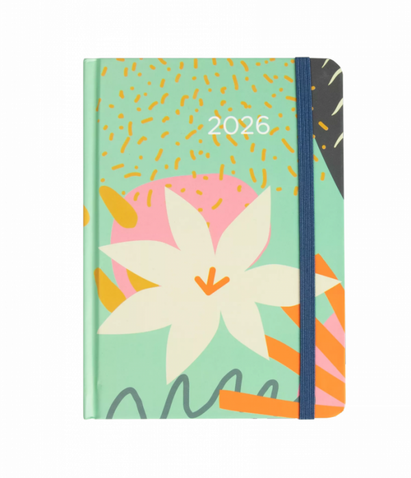 Kalendarz 2026 B6 dzienny. Tropikalny