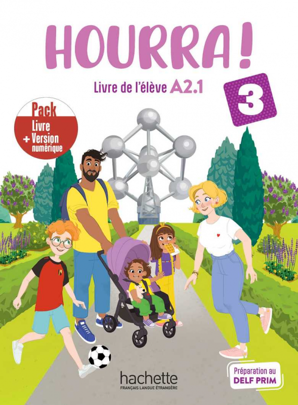 Hourra 3 podręcznik + podręcznik online PACK
