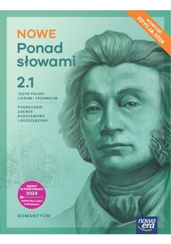 NOWE Ponad słowami 2. Liceum i technikum. Podręcznik część 1. Zakres podstawowy i rozszerzony. Nowoś