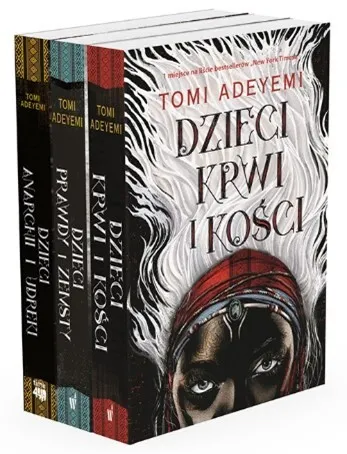 Pakiet Dziedzictwo Oriszy: Dzieci krwi i kości, Dzieci prawdy i zemsty, Dzieci anarchii i udręki