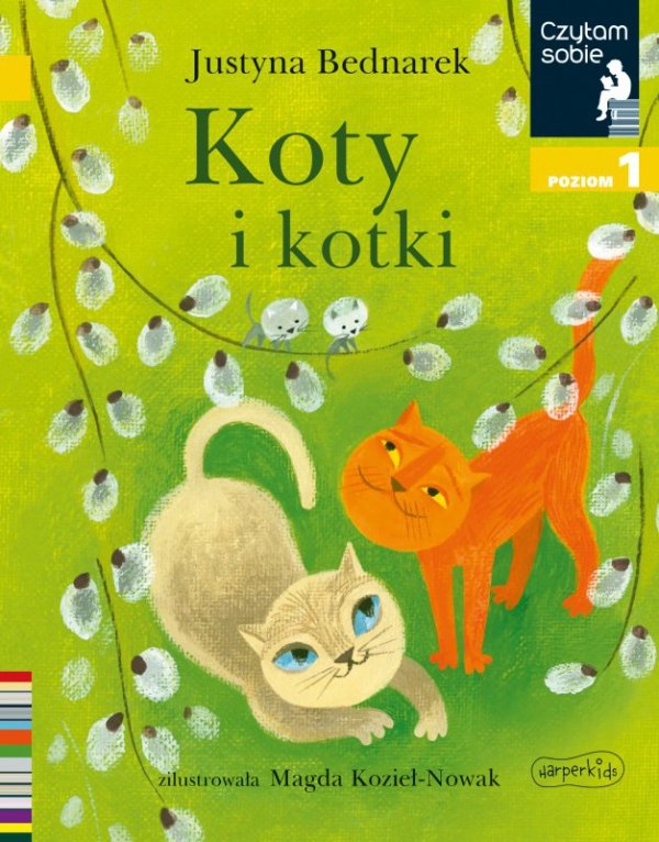 Koty i kotki. Czytam sobie. Poziom 1