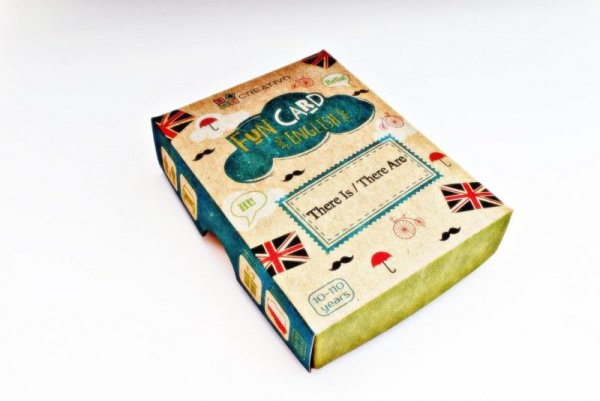 Karty językowe Angielski Fun Card English There Is/There Are