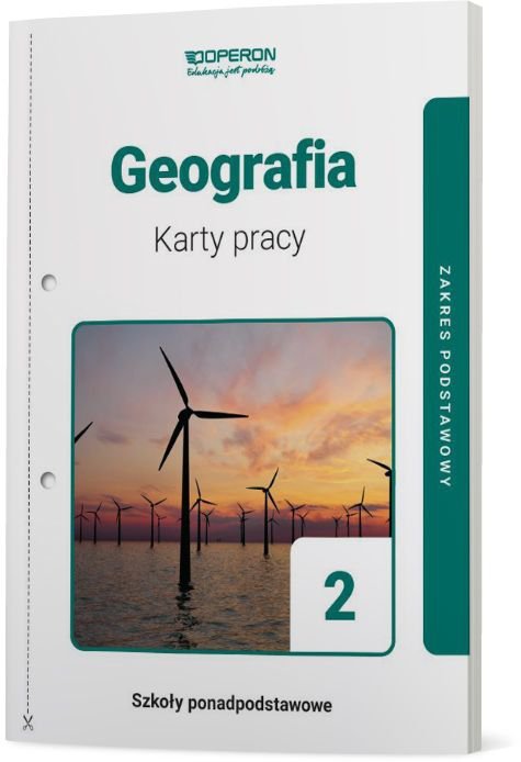 Geografia 2. Szkoła ponadpodstawowa. Karty pracy. Zakres podstawowy