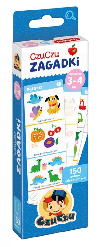 CzuCzu. Zagadki dla dzieci w wieku 3-4 lat