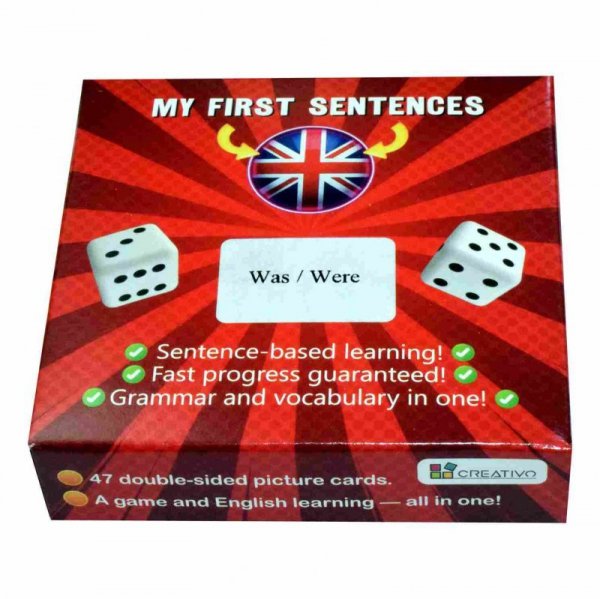 My First Sentences WAS, WERE