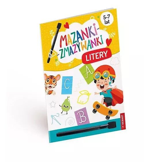Mazanki-zmazywanki. Litery