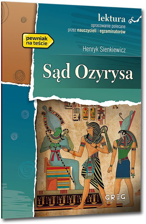 Sąd Ozyrysa z opracowaniem. Oprawa miękka