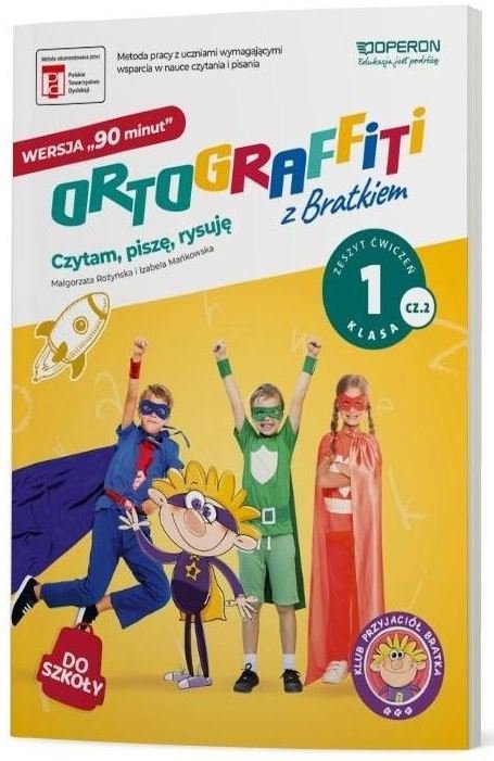 NEW. Ortograffiti 1. Zeszyt ćwiczeń 2. Wersja 90 minut