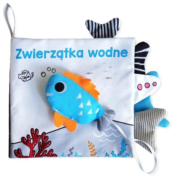 Zwierzątka wodne. Książeczka sensoryczna