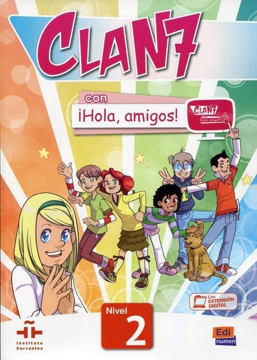 Clan 7 con Hola amigos 2 podręcznik + zawartość online