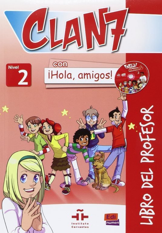 Clan 7 con Hola amigos 2 przewodnik metodyczny