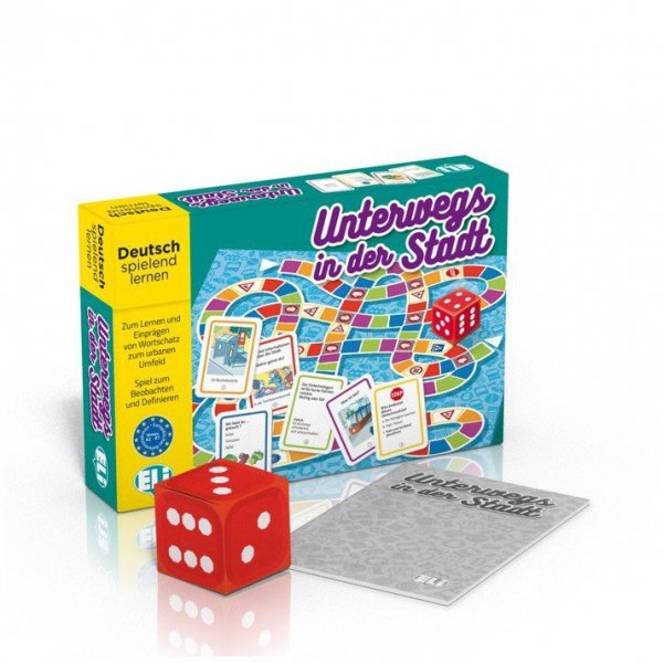 Gra językowa Niemiecki Unterwegs in der Stadt