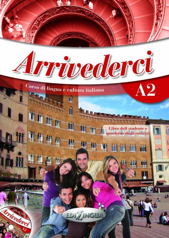 Arrivederci A2 podręcznik + ćwiczenia + CD audio
