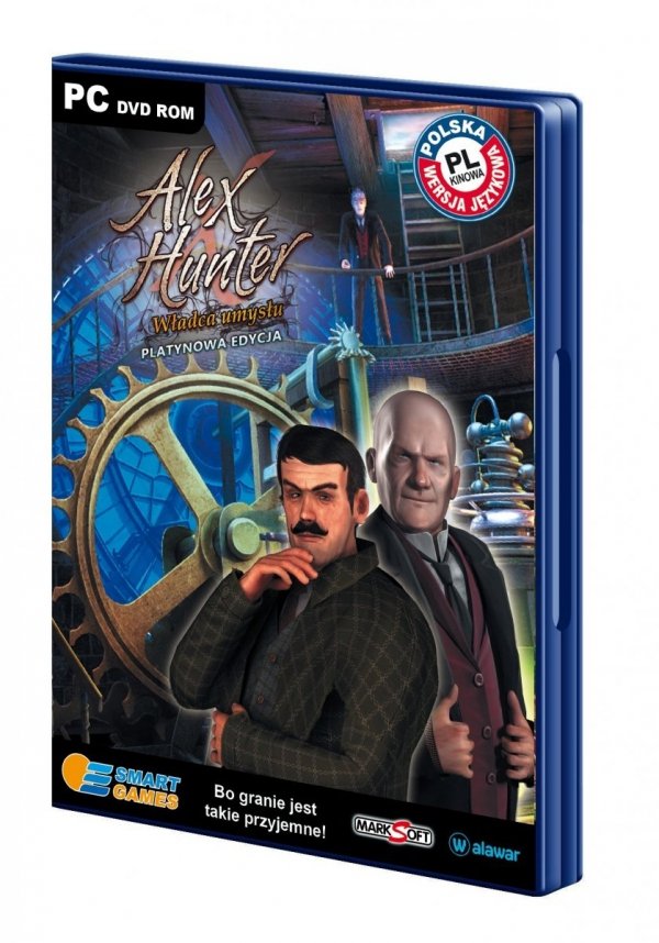 Alex Hunter. Władca umysłu. Edycja platynowa. Smart games. PC DVD-ROM
