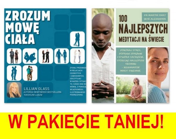 Pakiet: Zrozum mowę ciała, 100 najlepszych medytacji na świecie