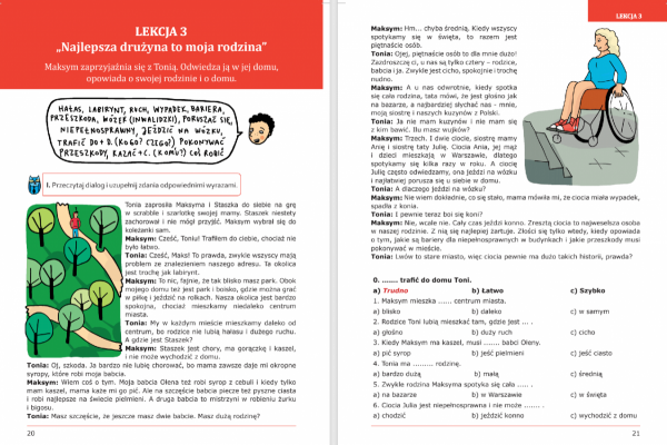 Raz, dwa, trzy i po polsku mówisz TY! Tom 3. Lekcja 3