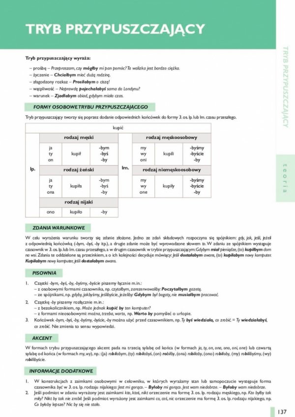 Zestaw Gramatyka dla praktyka 2. Czasownik. Wersja papierowa + flipbook