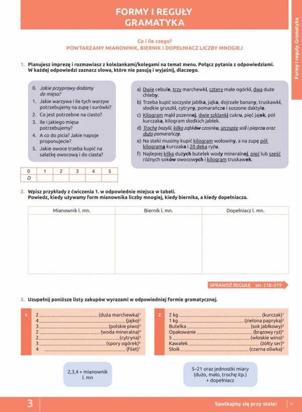 RAZEM po polsku. Poziom B1 - przykładowa jednostka lekcyjna