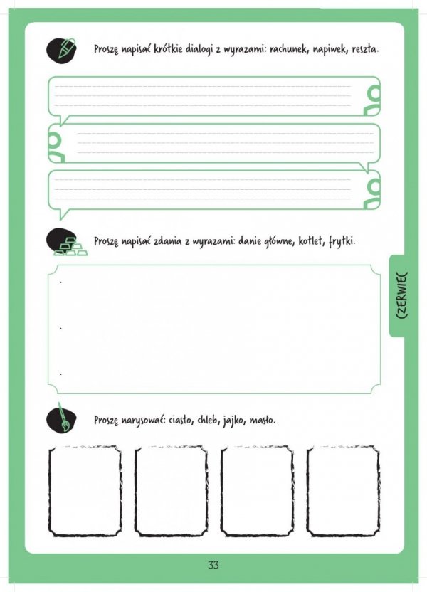 Słowo daję! Ćwiczenia leksykalne z języka polskiego jako obcego na poziomie A1